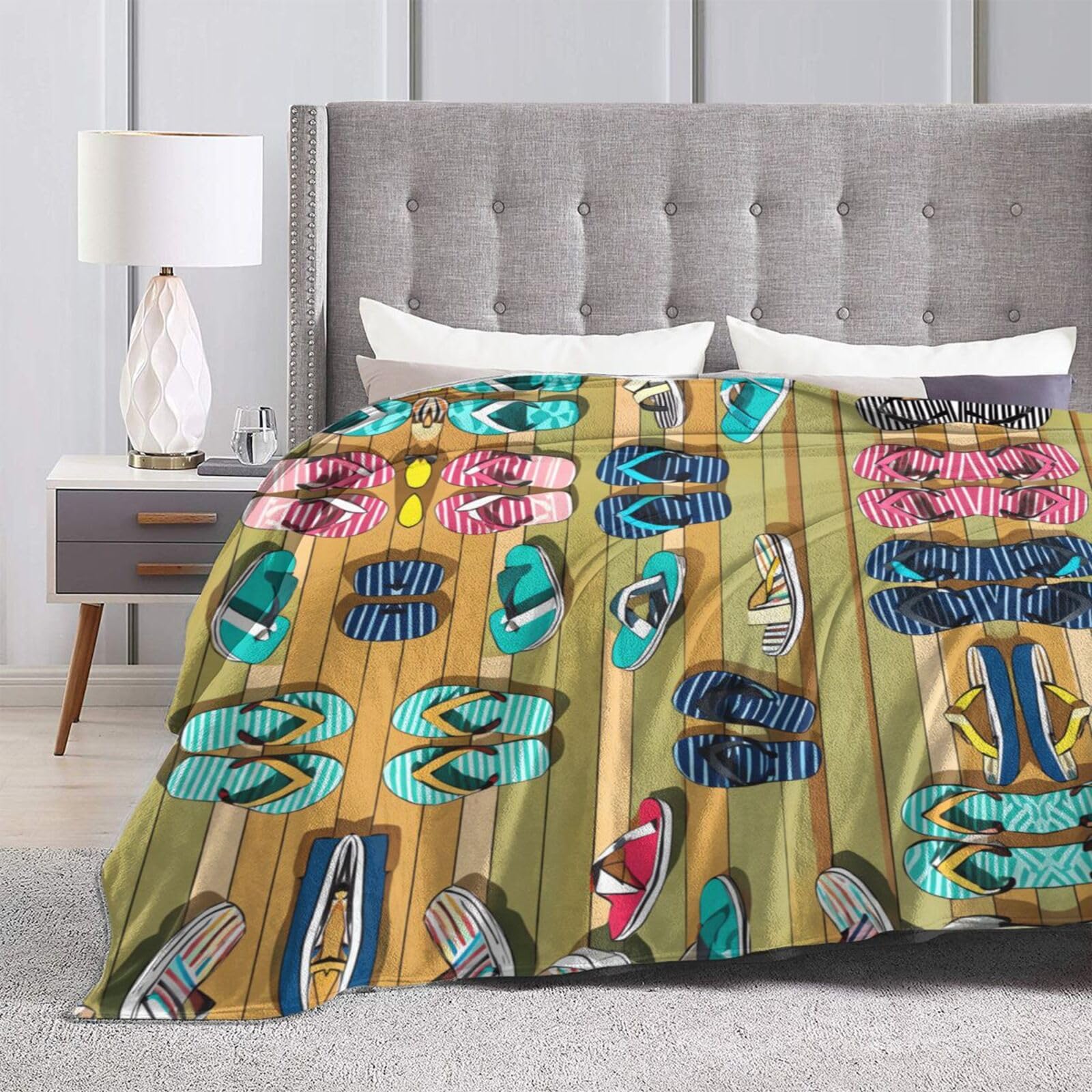 CaomeiWu Coperta In Flanella Con Motivo Sottaceti - 203x152 Cm - Morbida, Leggera, Personalizzabile - Regalo Per Amanti Dei Sottaceti - 4