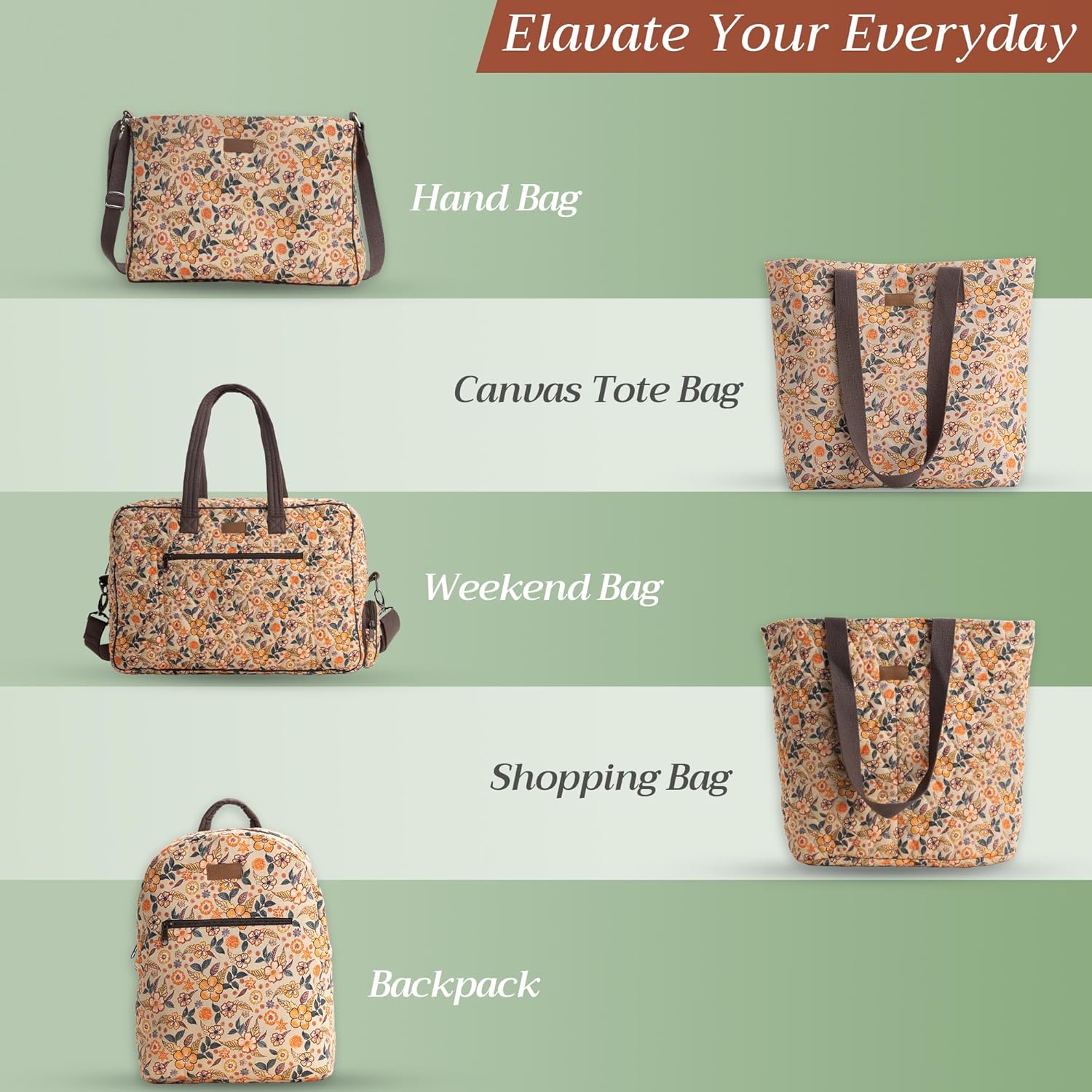 Maison d' Hermine Cross Body Bags for Women Cotton Canvas Shoulder Bag for Travel Tote purse Sling Bag Mothers day Gifts