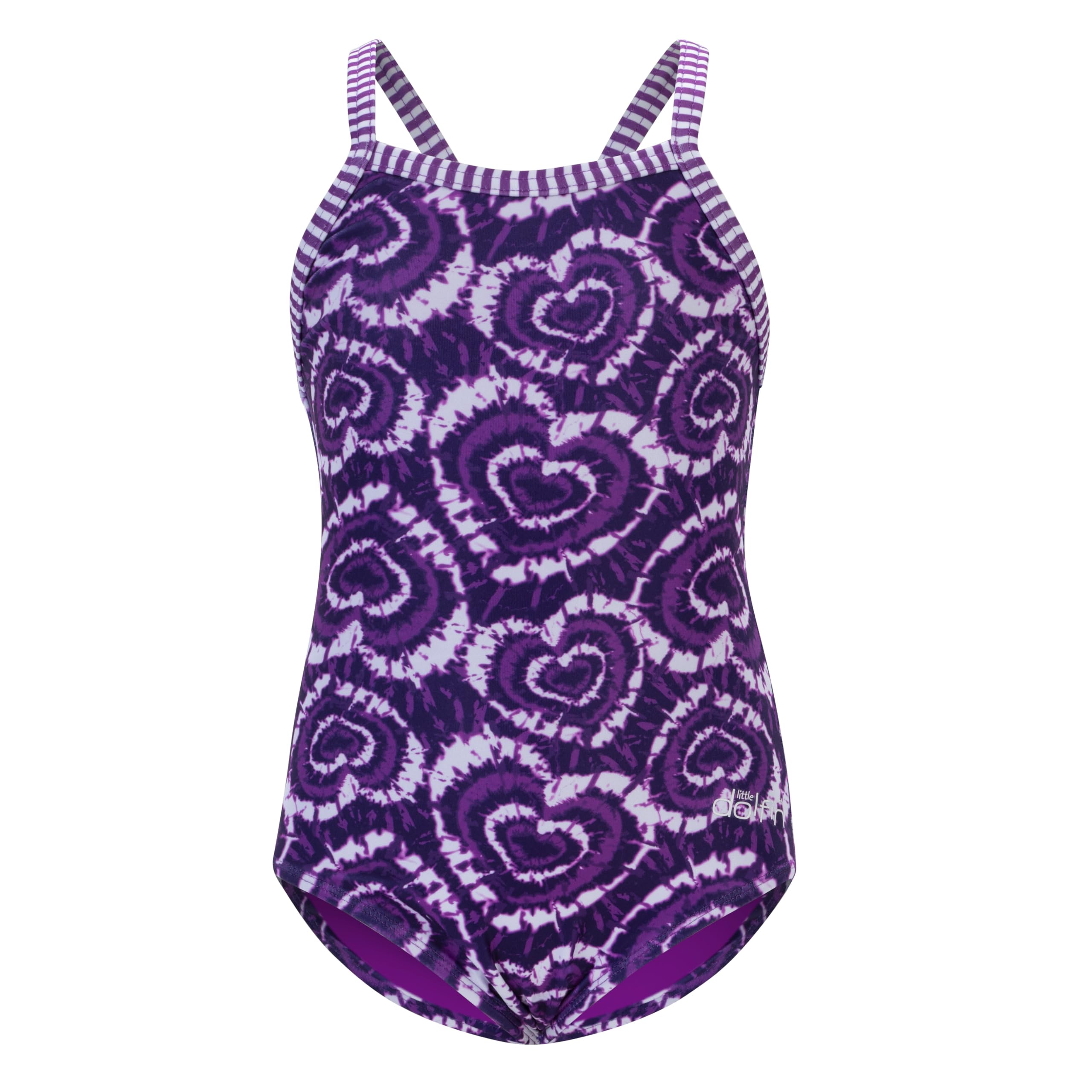 Dolfin Little Girls One Piece Swimsuit for Little Girls and Toddlers