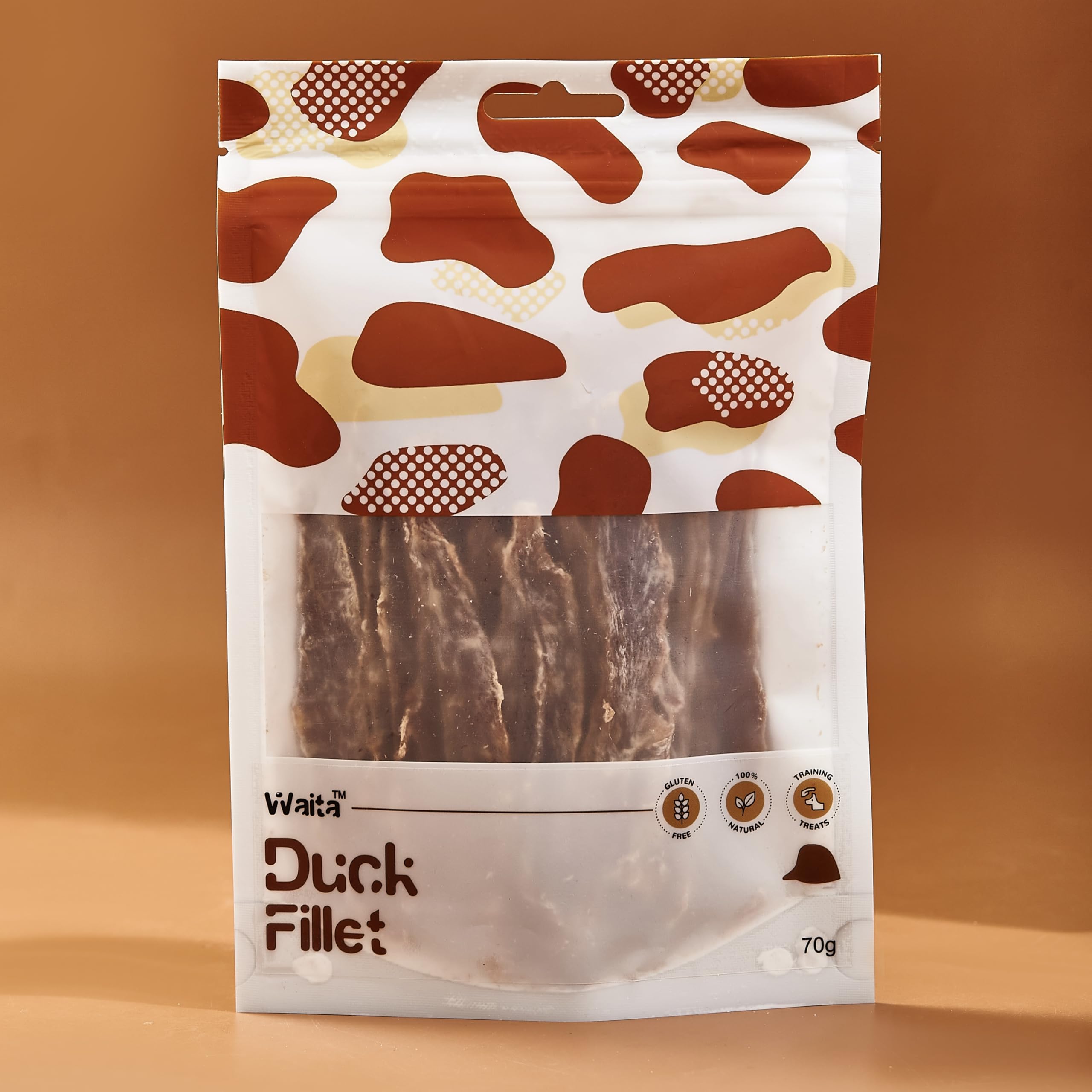 Air-Dried Duck Fillet Fmaily Pack for Cat Treats Pets Dog Treats Natural Fresh Cat Food And Dog Food 70g*3Bag