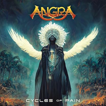 Cycles Of Pain (2LP Clear Blue Marbled) por Angra — capa do álbum