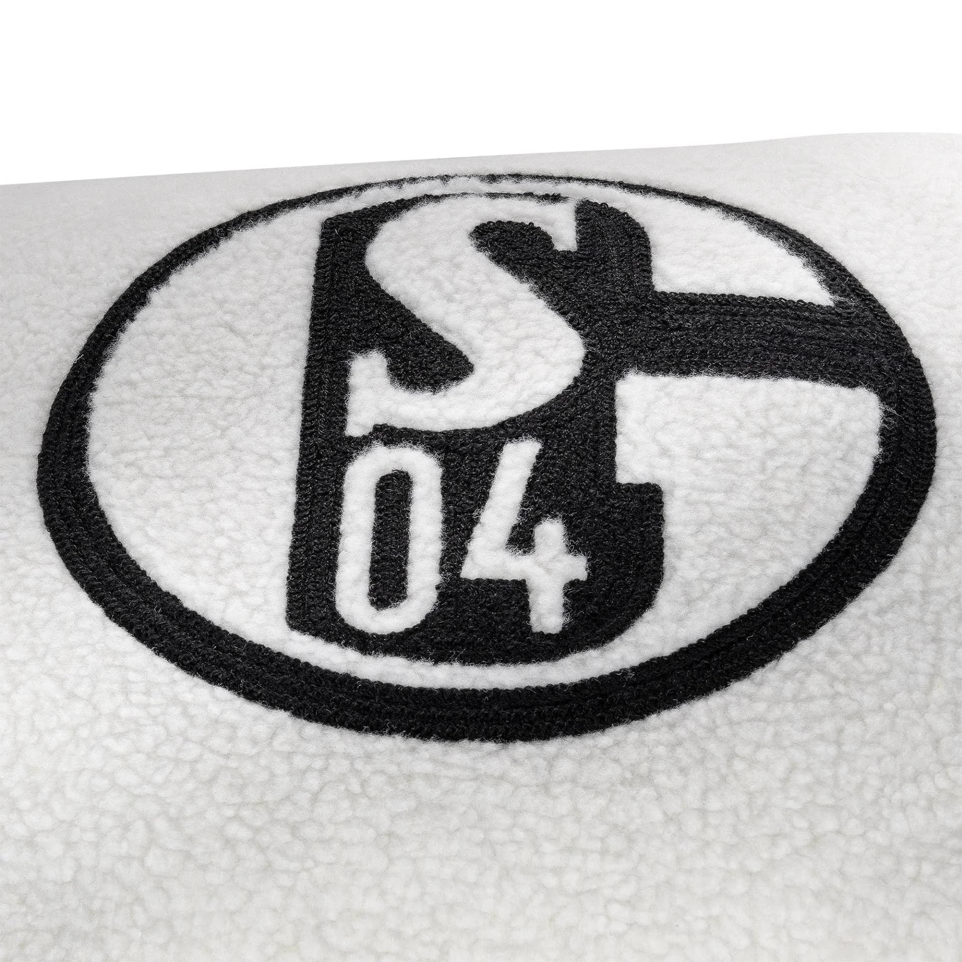 Schalke Kissen Sachafoptik beige