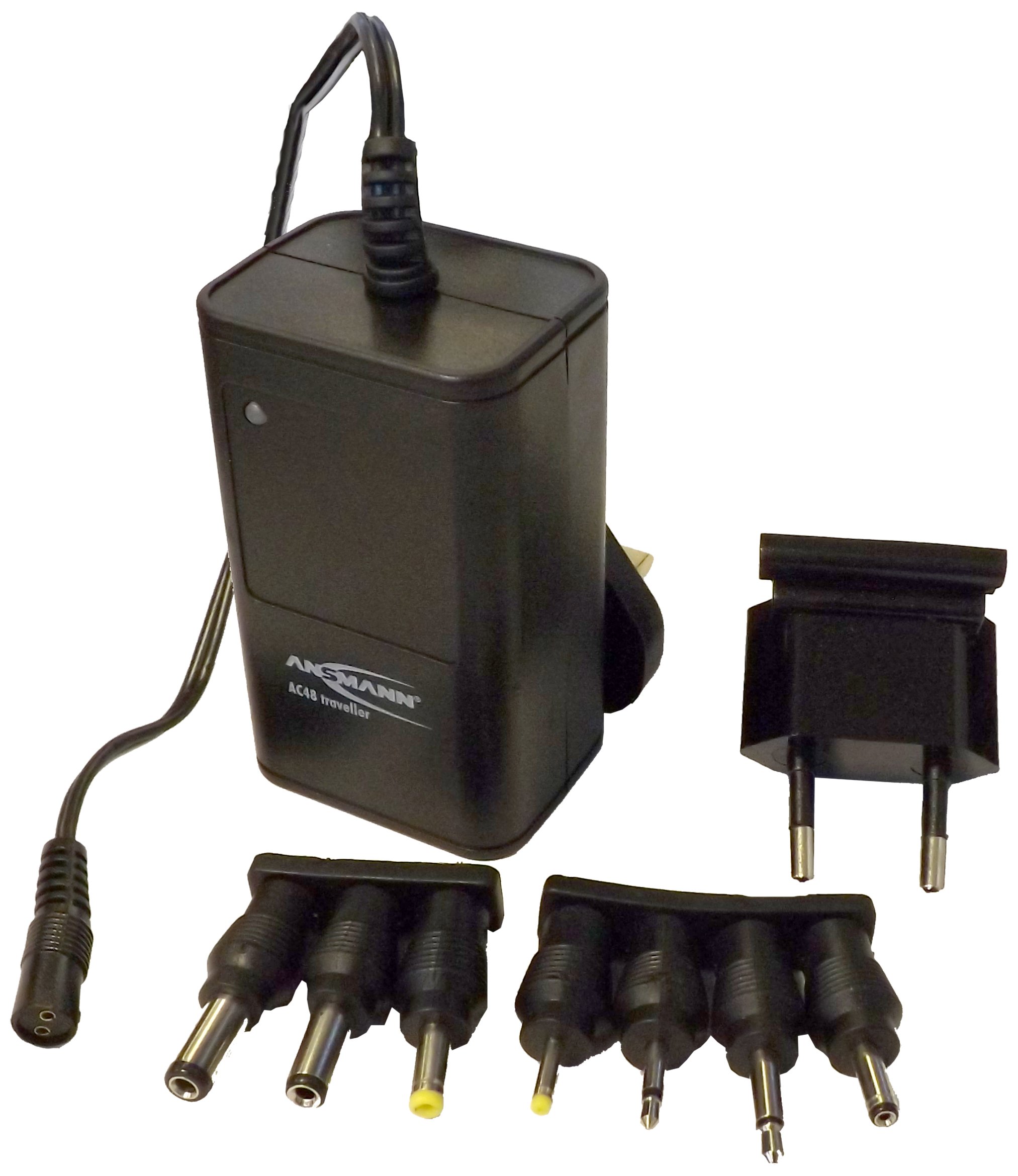 Ansmann Ac48 "Uk & Euro" Plug Traveller Charger For 4 To 8 Cell Nimh Battery Packs