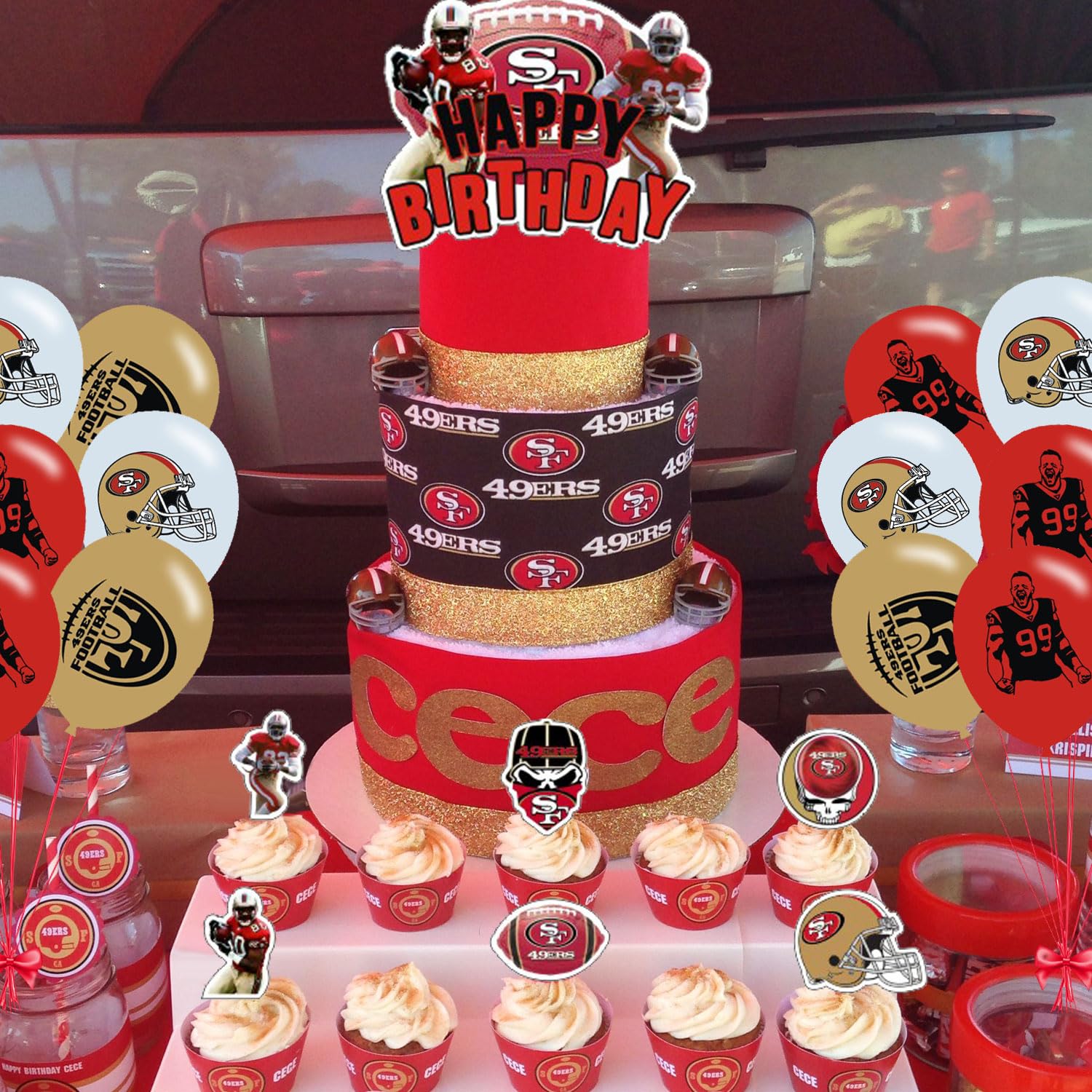 49ers Birthday Decorations