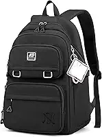 Mochila Feminina Bolsa Escolar Impermeável Para Notebook 15,6 Polegadas- Mochila Casual Grande de Nylon-Mochila para Viagem-VANOVA