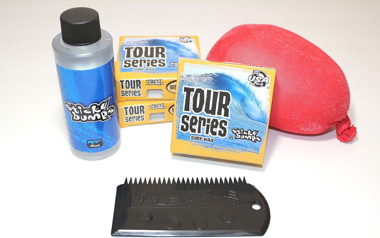 Sticky Bumps Wax Warm/Tropical Tour Series (3 Pack