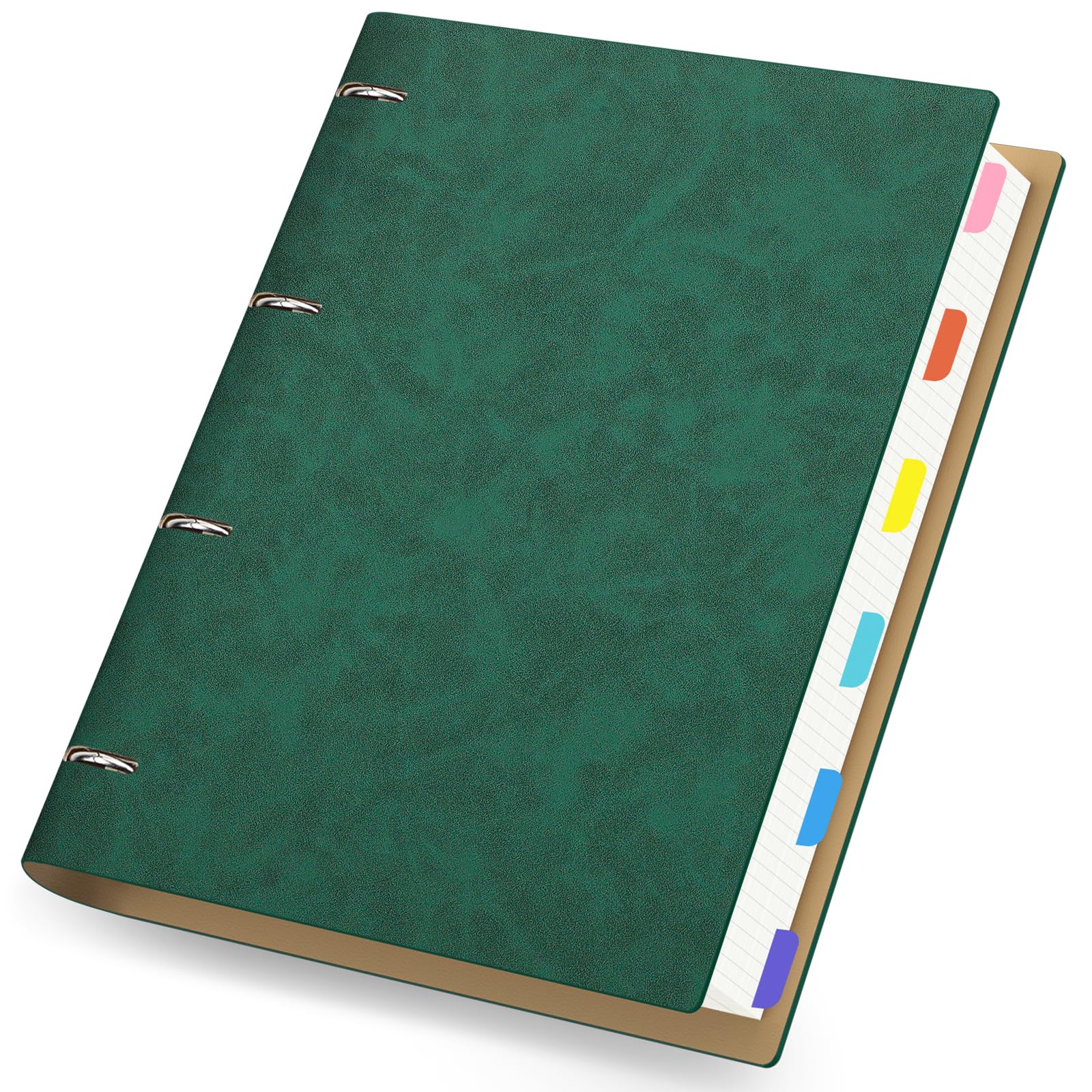 Yarotm Ring Binder Notebook A4-100GSM Squared 5mm Paper Note Book A4-21.5x28cm Spiral Binder Notepads A4