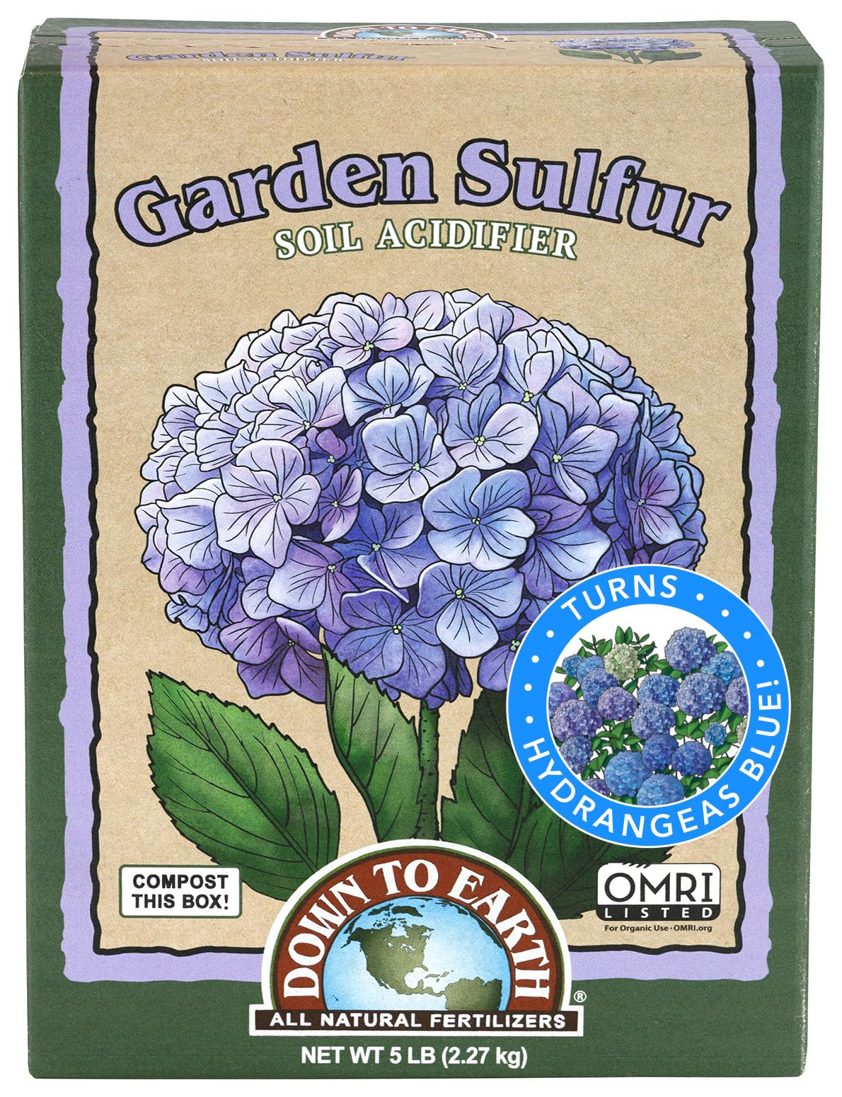 Down To Earth All Natural Garden Sulfur