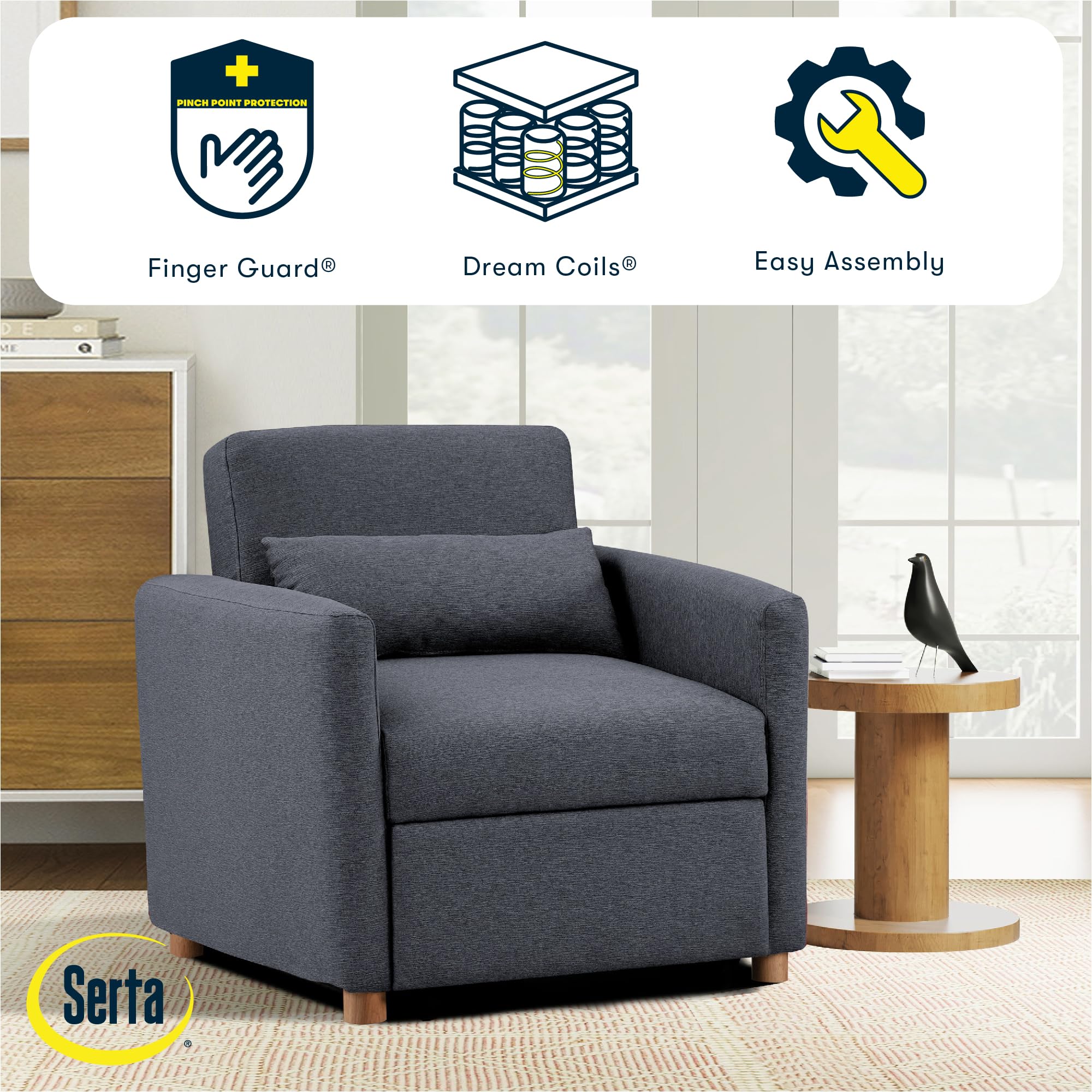 Amazon.com: Serta® Corwin 36