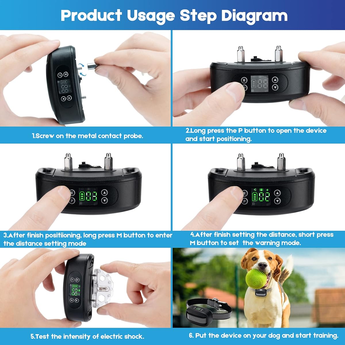 20/mo Finance GPS Wireless Dog Fence,Electric Dog Fence with GPS