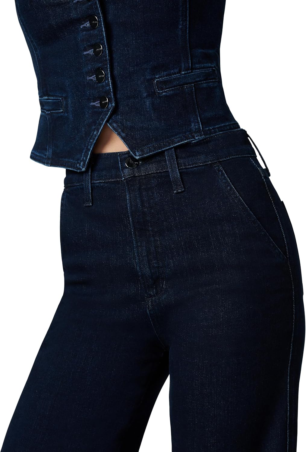 Joe's Jeans Women's The Trixie High Rise Wide Leg Denim Trouser, Don't Worry, 28