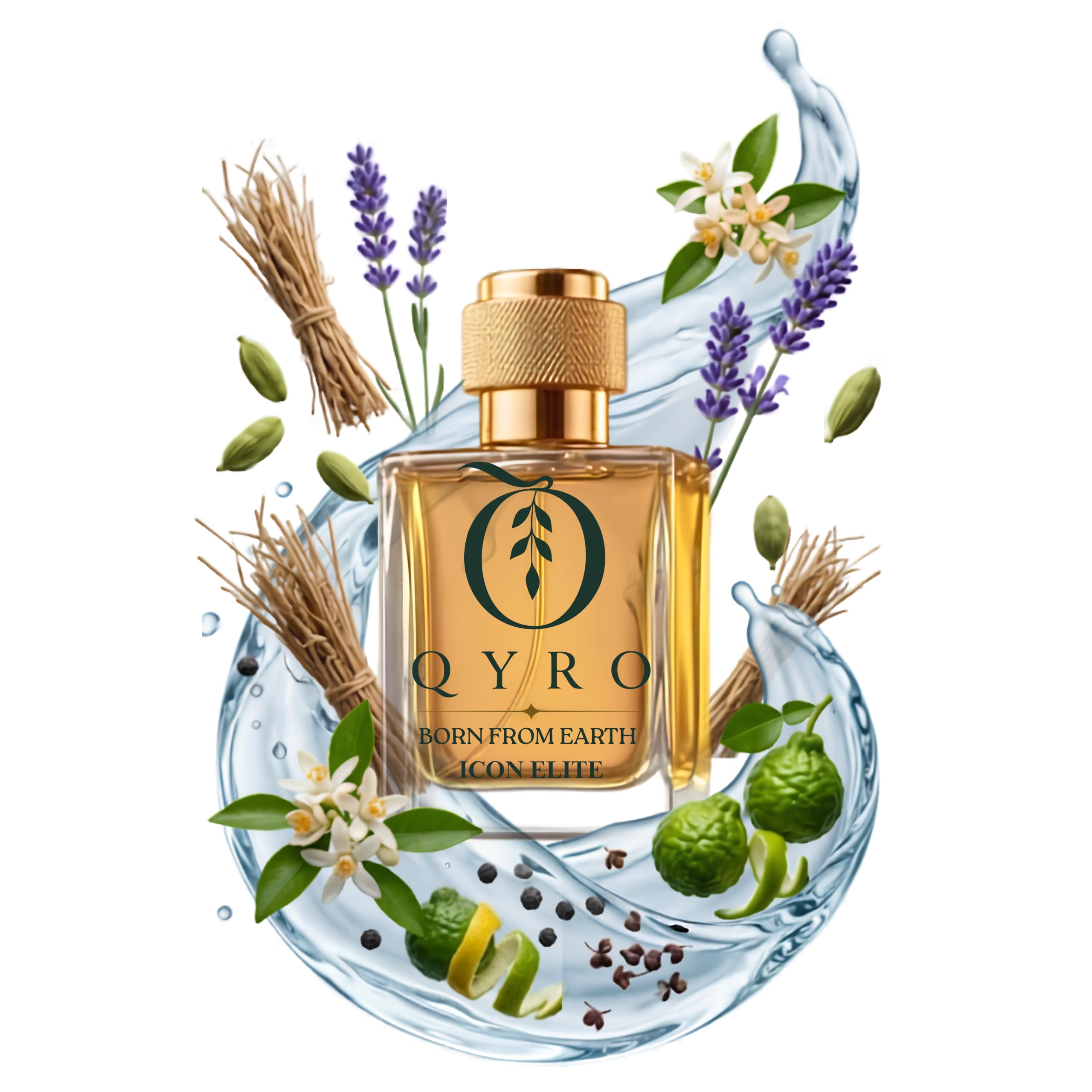 QYRO ICON ELITE Eau De Parfum for unisex | Long Lasting Luxury Perfume | Premium Woody Aromatic Fragrance with Cardamom, Neroli, Lavender & Vetiver | Fresh Masculine Scent | 50ml-image-20