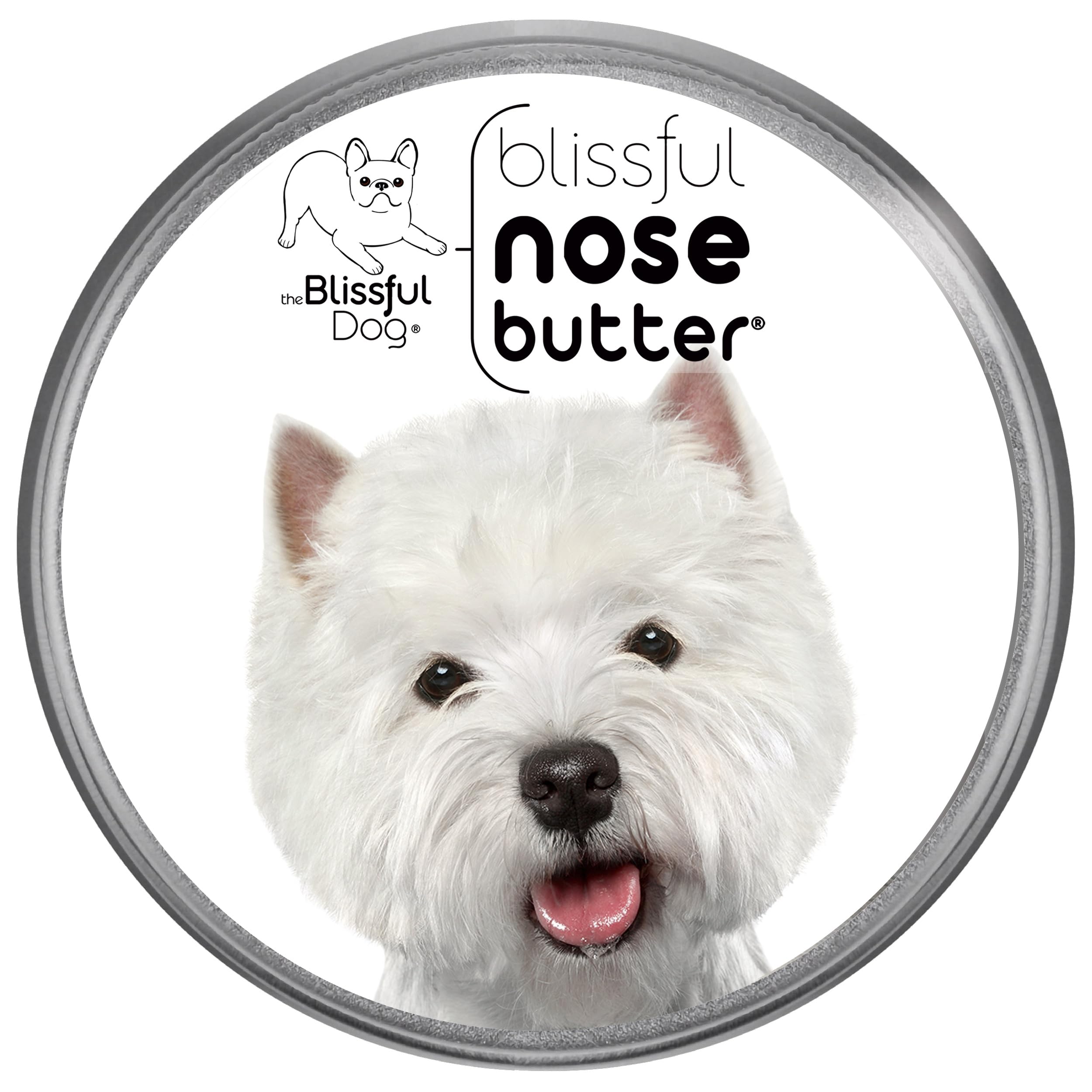 The Blissful Dog West Highland Terrier Unscented Nose Butter