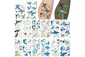 Baby Shark Temporary Tattoos: The Perfect Party Favor for Your Little Ones