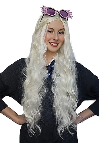 Miniatura 30 de ALLAURA Pelucas prémium de cabello rizado tipo afro y de tamaño jumbo para mujeres afrodescendientes, cabello negro sintético largo y voluminoso,