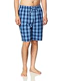 Men&apos;s Soft Woven 100&percnt; Cotton Elastic Waistband Sleep Pajama Short