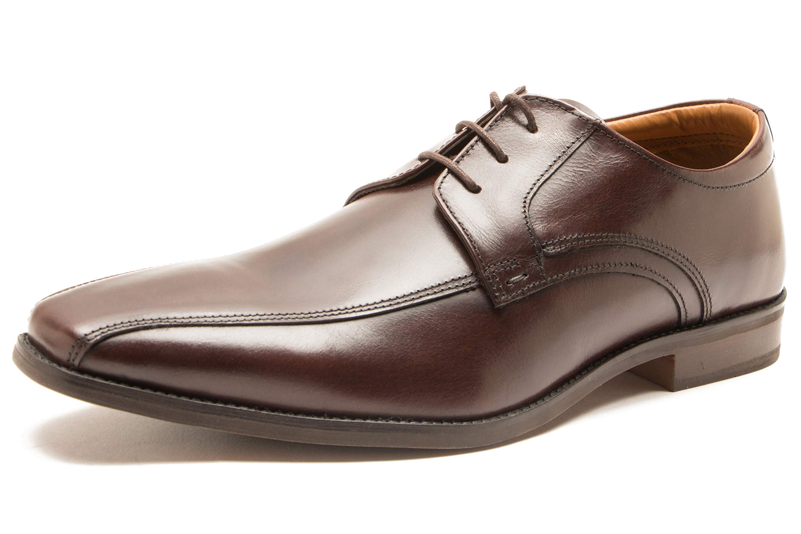 Men's Classic 'Hutton' Formal Shoes, Fashionable and Durable, Versatile and Crafted with Premium Quality Leather (Black/Brown)