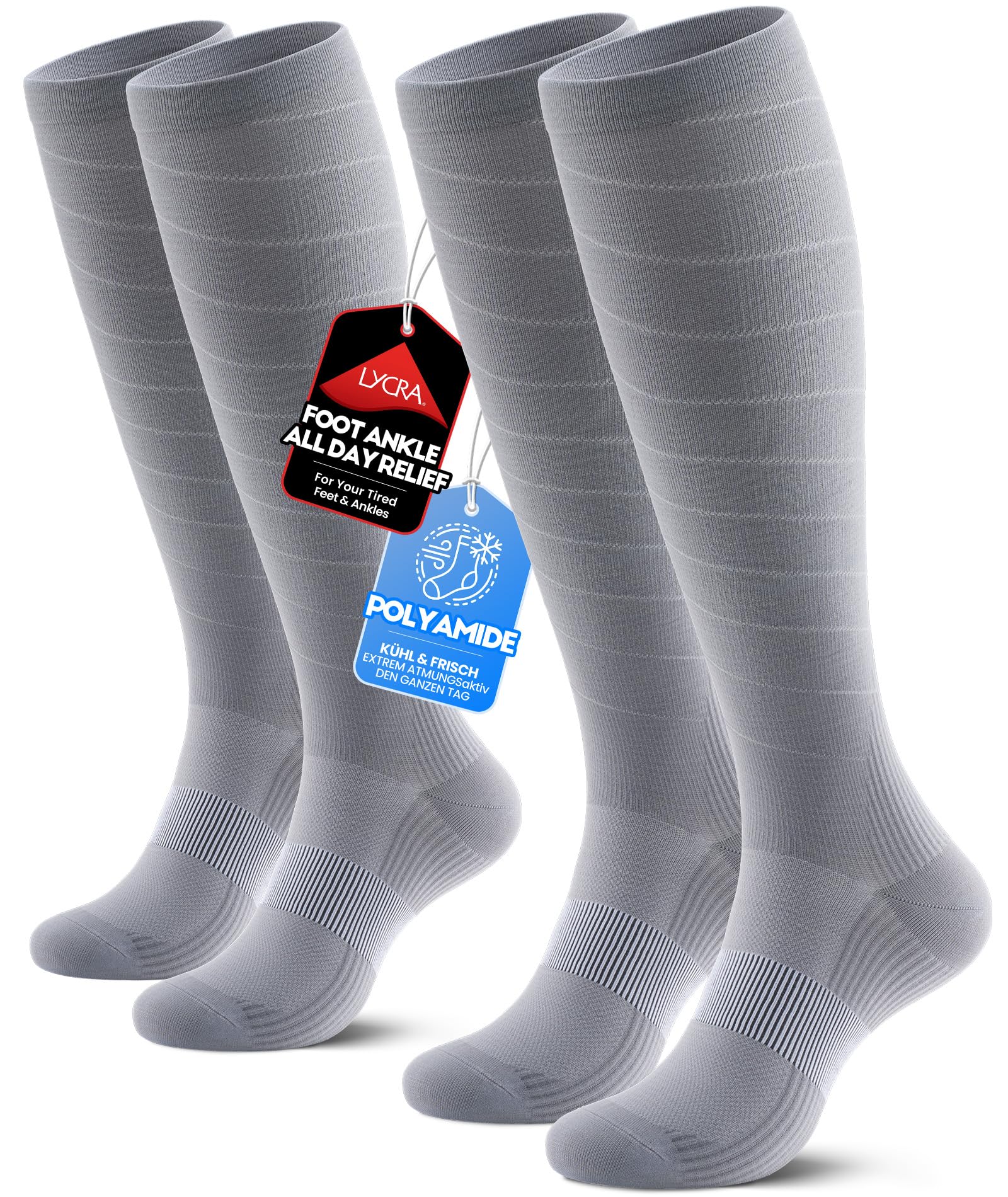 PULIOU Wandersocken Merino Socken Herren Damen, Outdoor & Trekking-Socken, Anti-Blasen, Gepolstert Arbeitssocken Laufsocken Sportsocken (3 Paar)