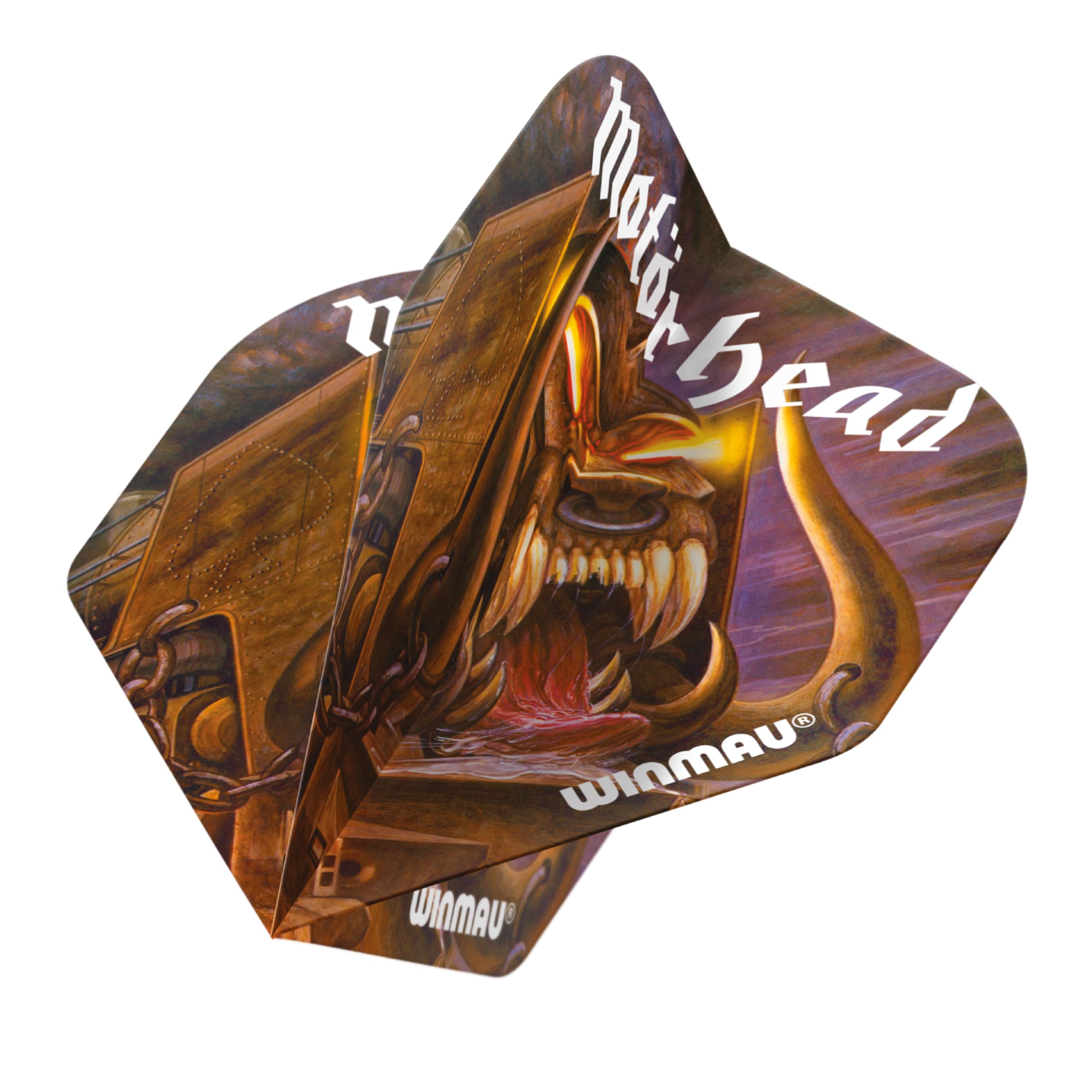 WINMAU Rock Legends Dart Flights - 10 Sets Per Pack (Total 30 Dart Flights) Available in Varying Designs (Motorhead, Orgasmatron) - Image 2
