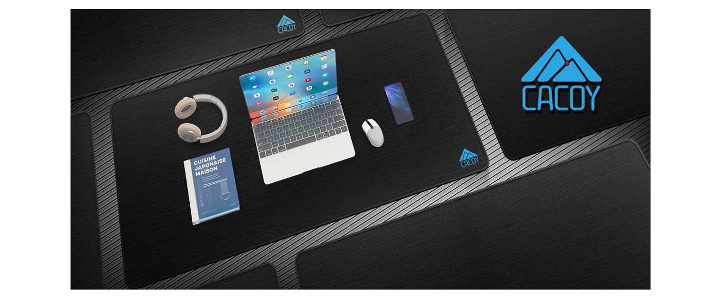 Amazon.com : Cacoy 48'' x 24'' XXL Gaming Mouse Pad, Large