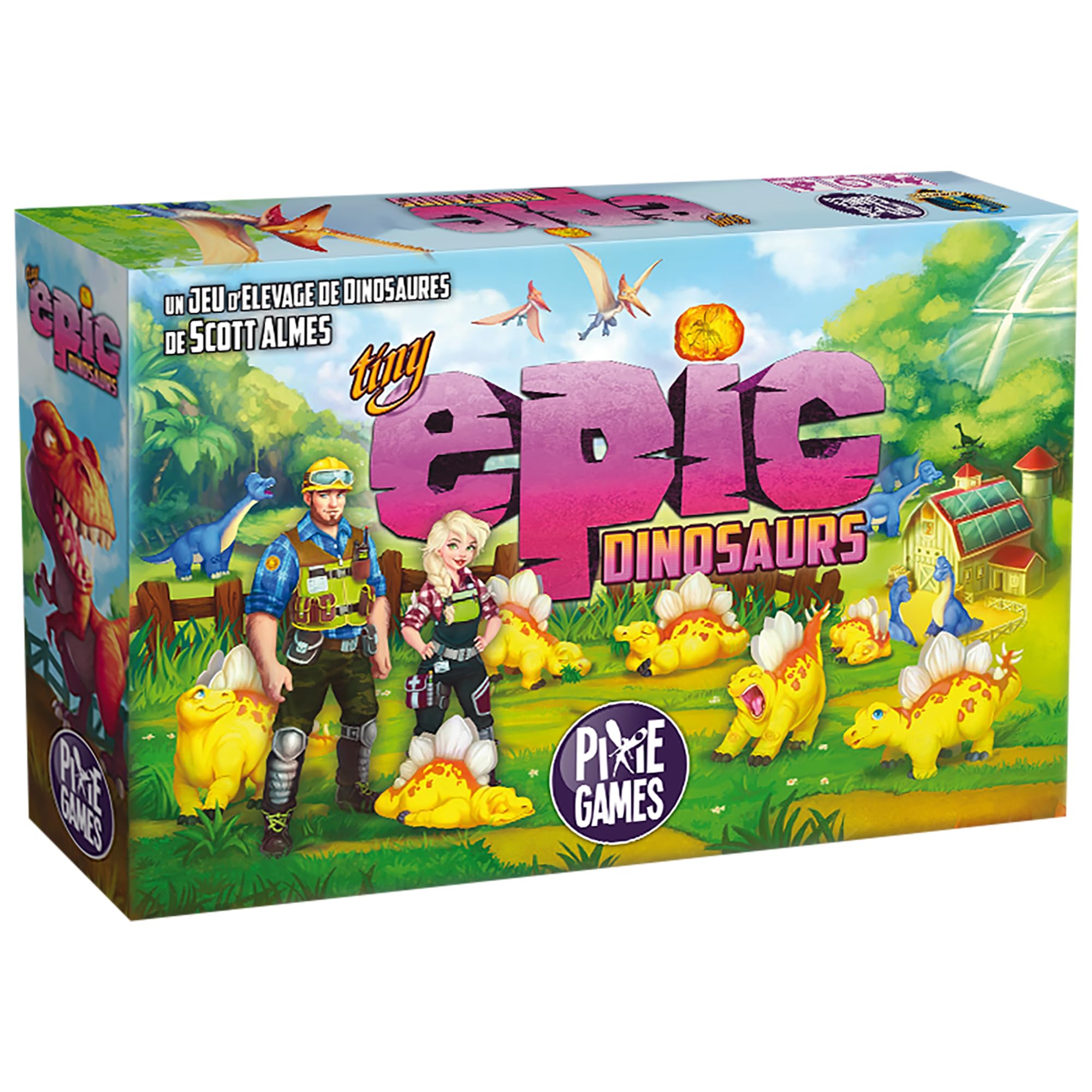 Tiny Epic Dinosaurs FR Gamelyn Games