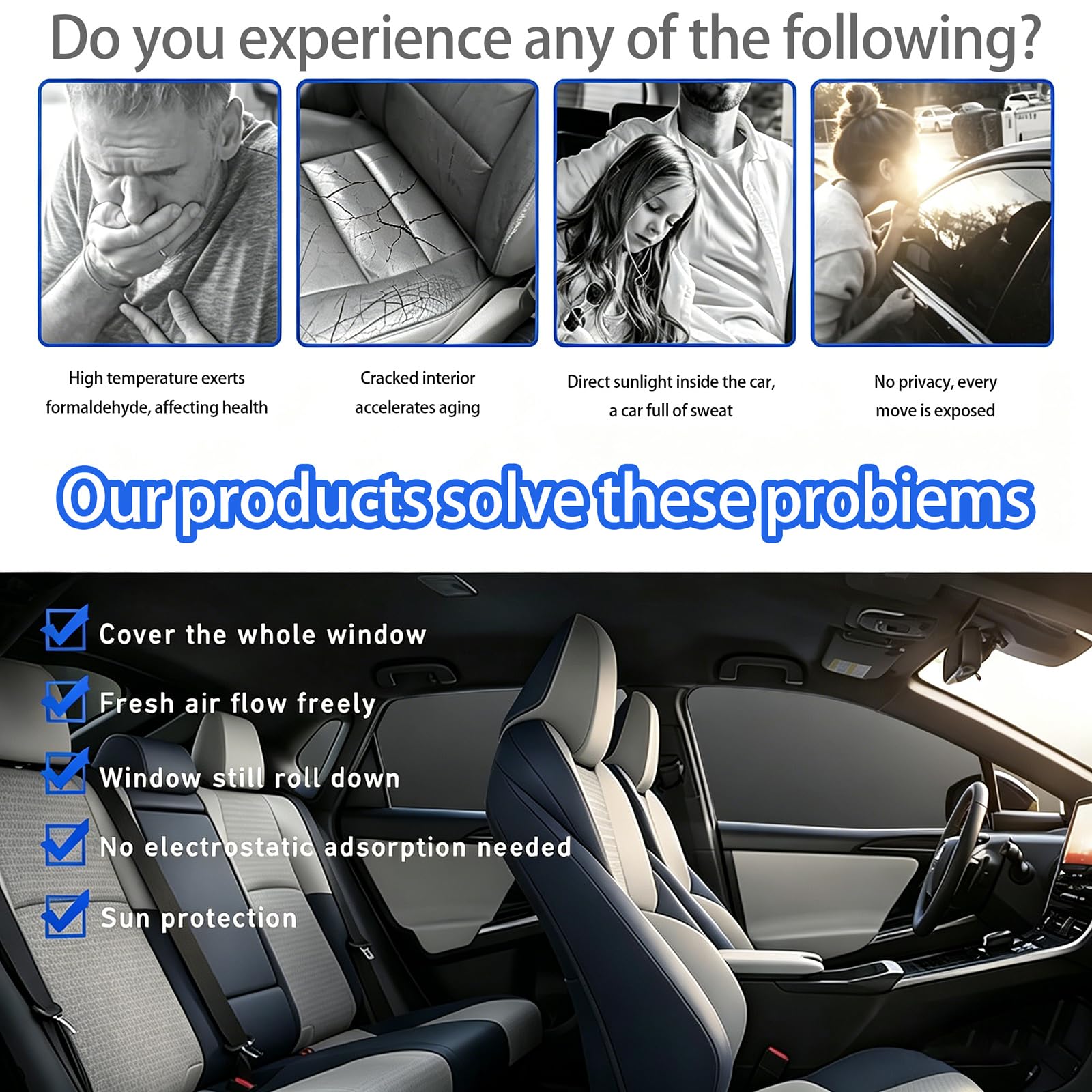 Tendine Parasole Auto per Jaguar XF 2008-2015 | Magnetica Tendine Oscuranti Auto,Protezione dai Raggi UV,Protezione Privacy,Per Spostamenti Quotidiani Viaggi Campeggio