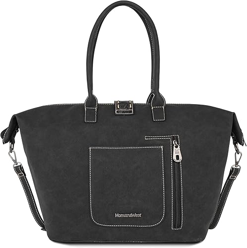 Miniatura 3 de Montana West - Carteras y bolsas cruzadas de manopara hombro con bolsillo oculto para arma, de mujer, a la moda