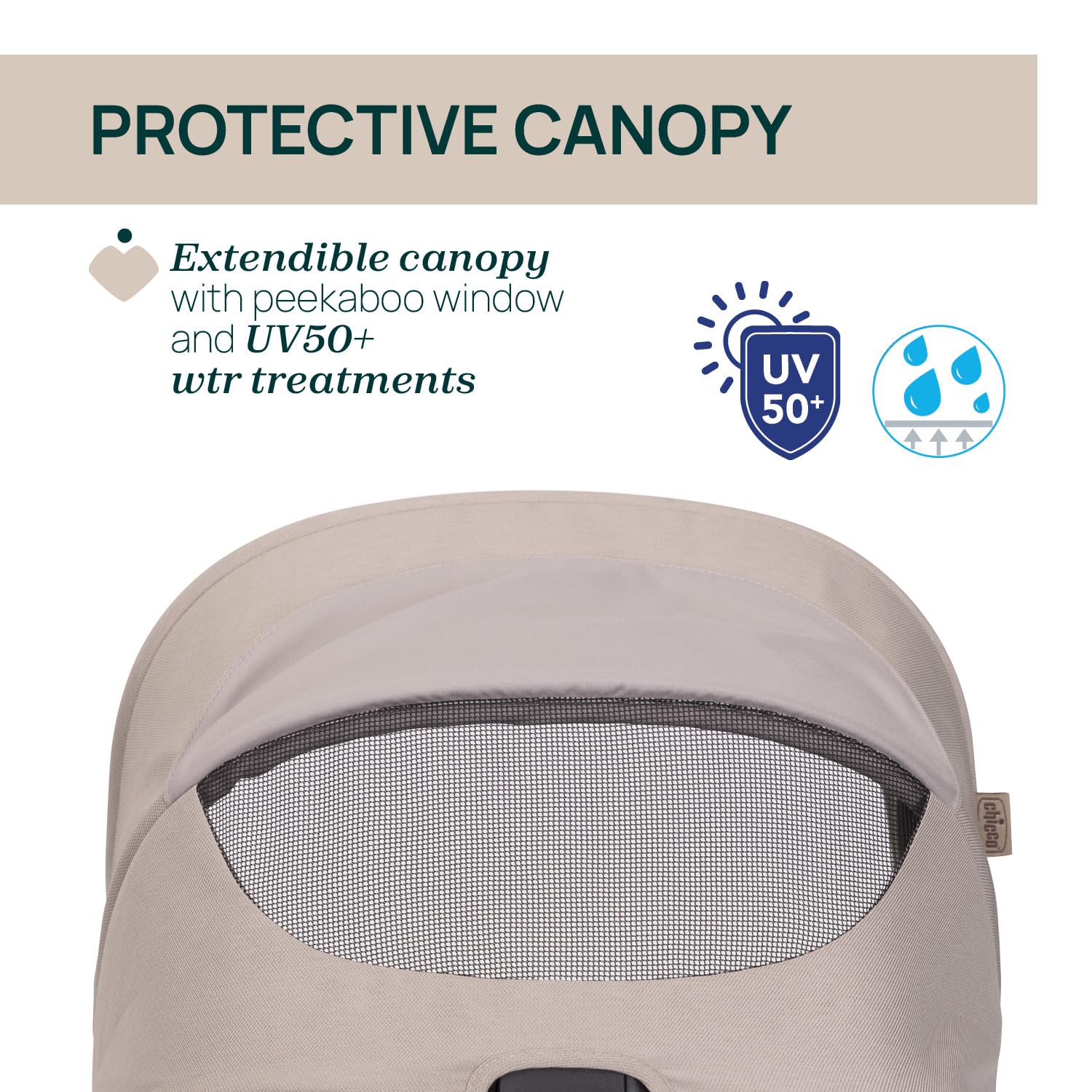 Chicco Cochecito Seety, Cochecito Ligero y Compacto De 0 Meses a 4 Años, Capacidad Máxima 22 kg, Cochecito Plegable,Respaldo Reclinable,Cierre Automático con 1 Movimiento, Capota Parasol y Cubrelluvia