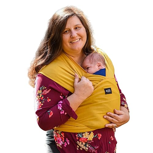 Miniatura 17 de Portabebés suave, elástico, de algodón, para bebé, cabestrillo de bebé, cubierta de lactancia para usar con recién nacido-bebé: distribuye Gris