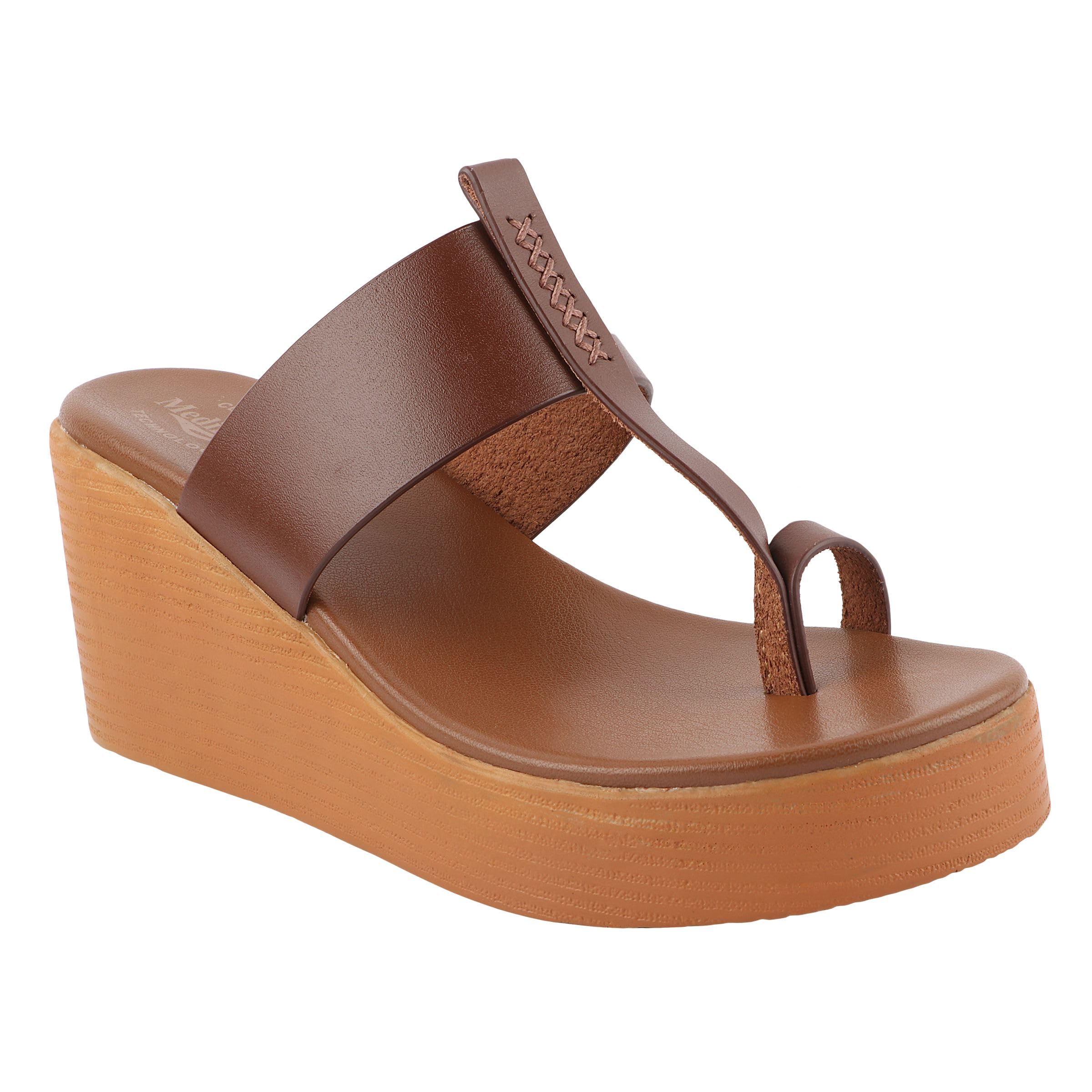 medifeet Women's Cushion Toe-Ring Platforms-picture-16