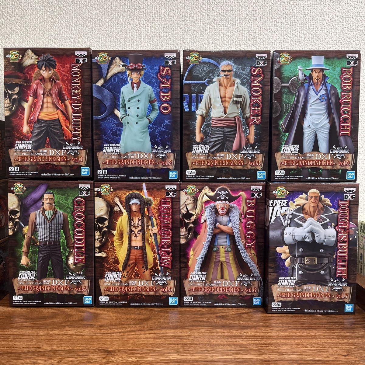 Amazon.co.jp: 劇場版 ONE PIECE STAMPEDE DXF THE GRANDLINE MEN 8種 