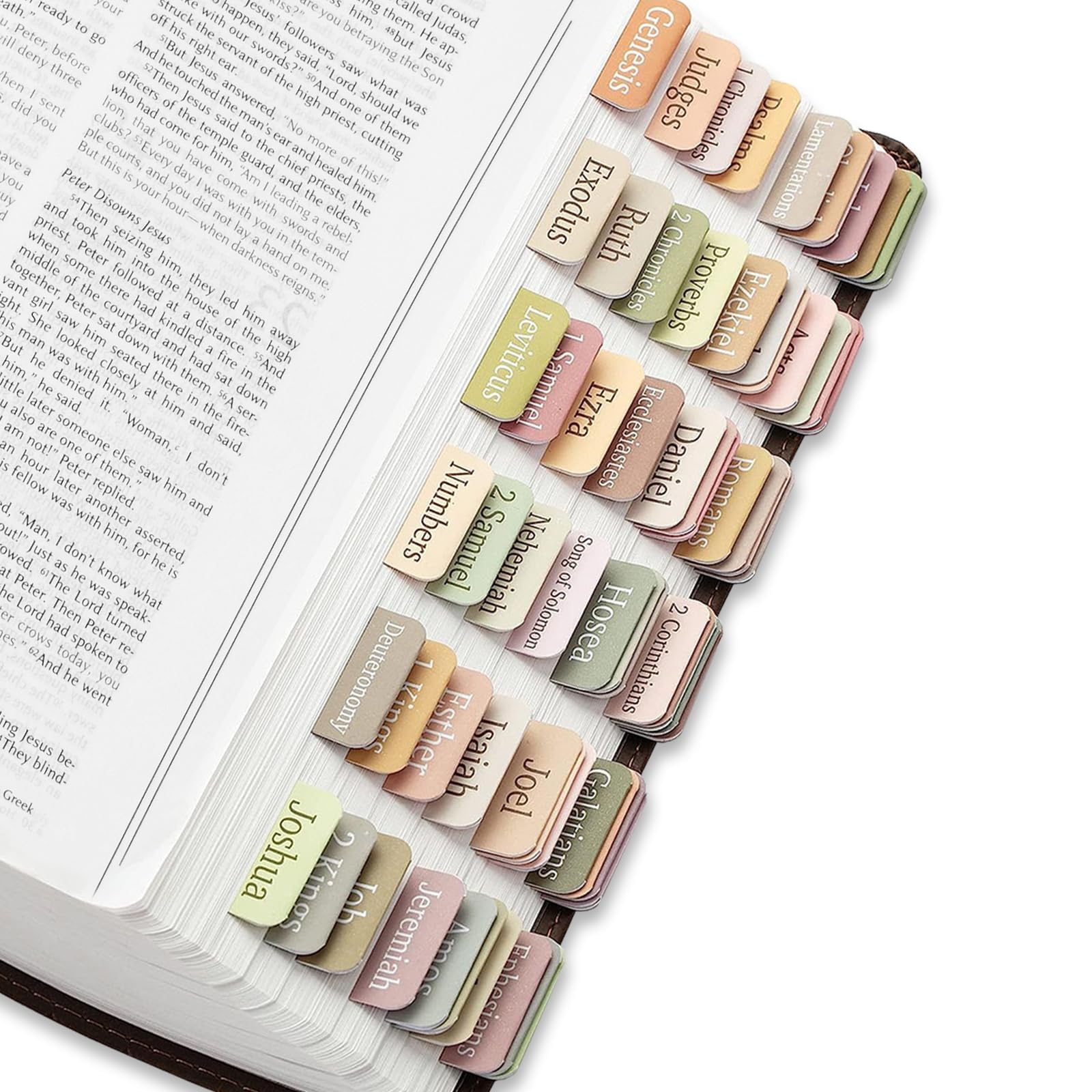 VANRA Onglets de Bible pour homme et femme - 75 onglets de Bible