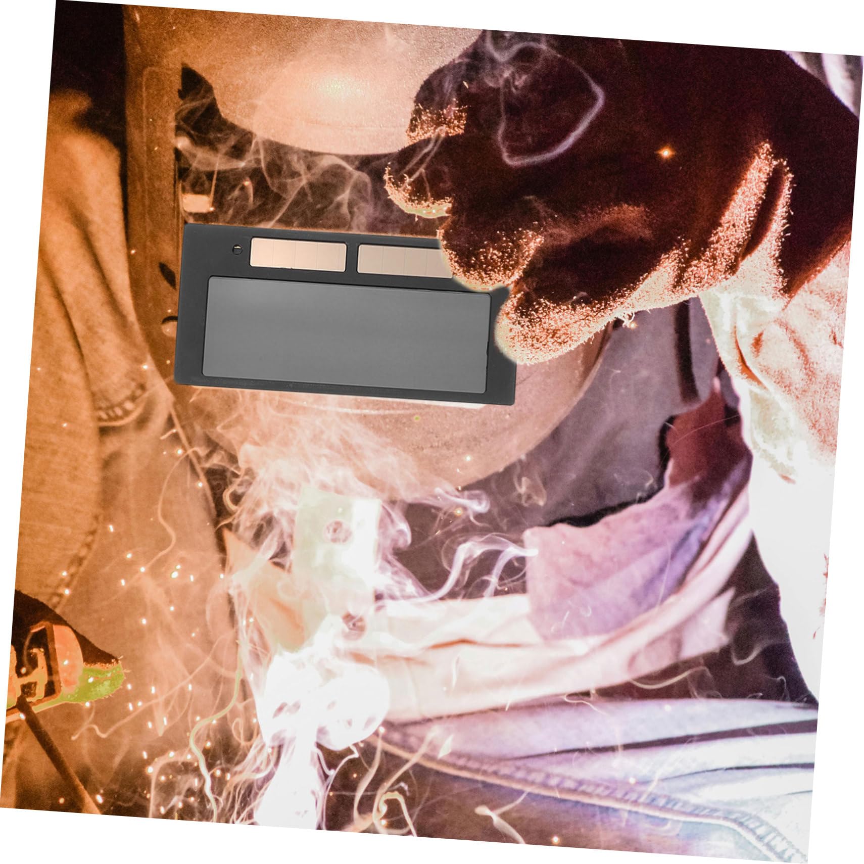 Casque De Soudeur à Assombrissement Automatique à Teinte Variable Noir-1