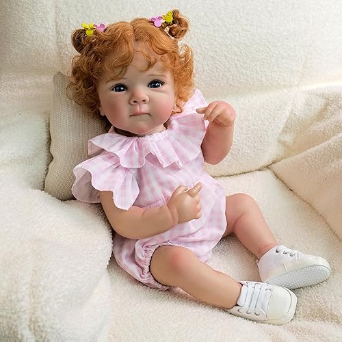 Miniatura 2 de Anano Reborn Baby Dolls Girl Bettie - Muñeca de vinilo de silicona de cuerpo completo de 18 pulgadas, a prueba de agua, anatómicamente correcta,