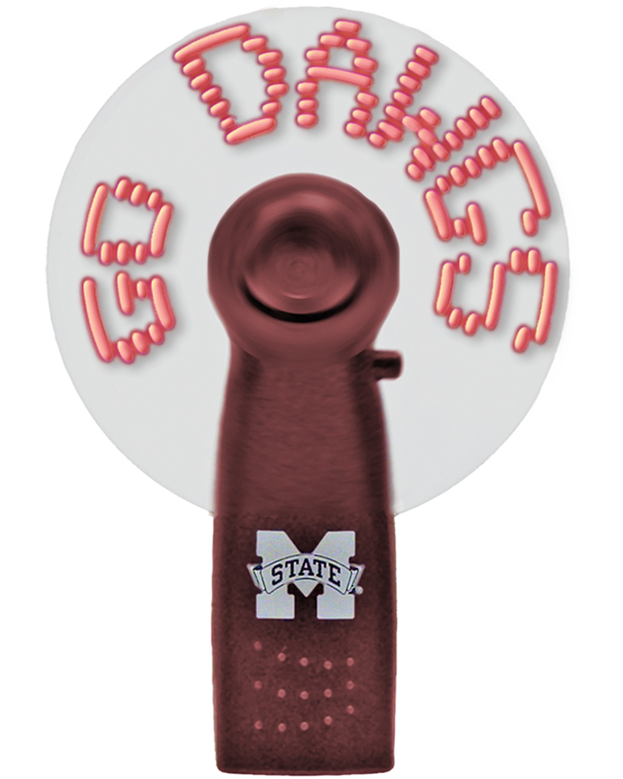 NCAA Mississippi State Bulldogs Light-Up Message Fan