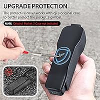 Vista 2 de YDW Protector de lente de pantalla, bolsillo 3 para DJI Osmo Pocket 3 accesorios, 3 ranuras de almacenamiento de filtro CPL/ND, protege el bolsillo