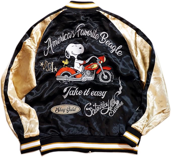 メール便可/取り寄せ 【SNOOPY / スヌーピー】スヌーピー スカジャン
