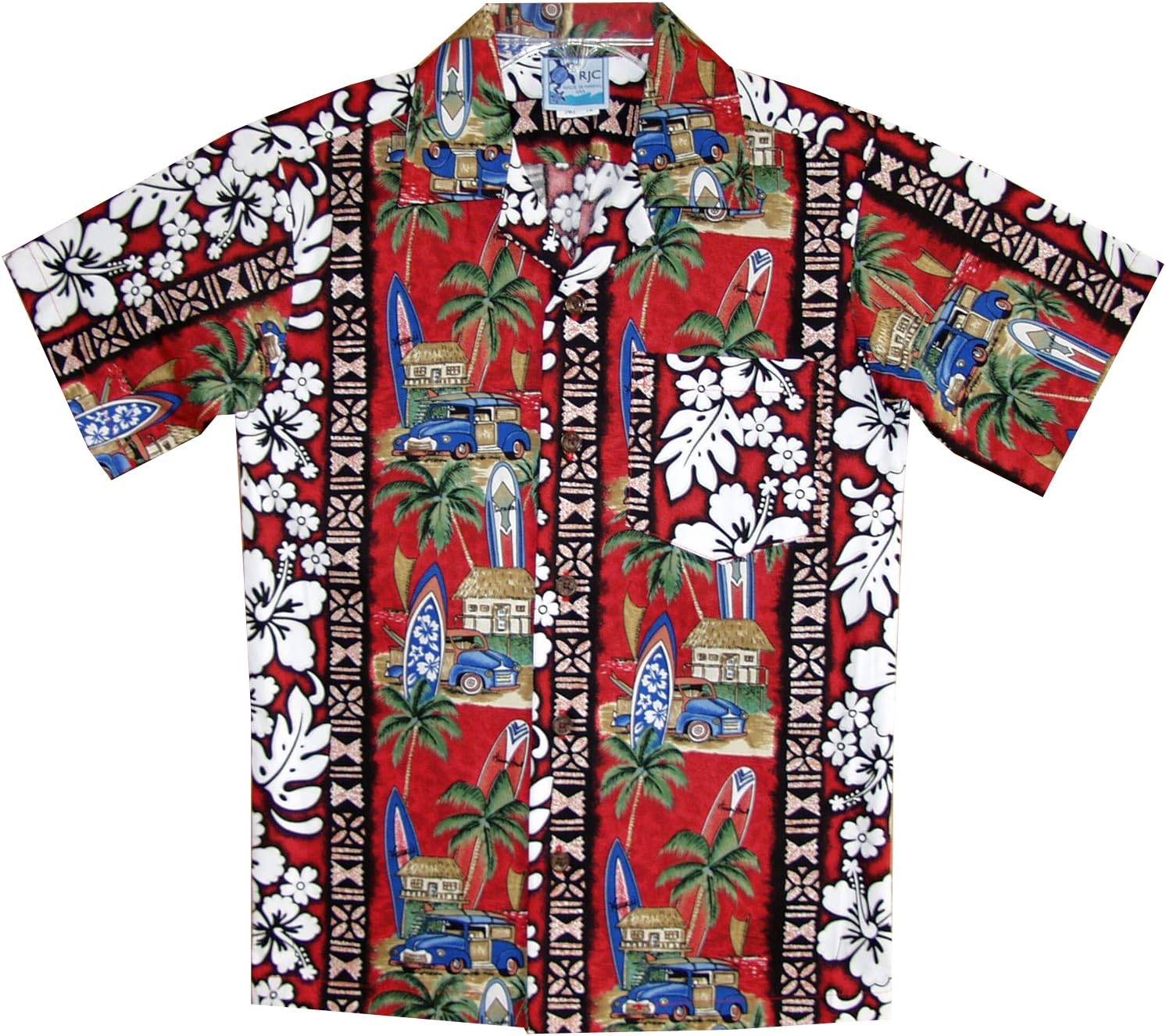 茶道具】茶掛 福山の画家『藤井松山』 端午風景 共箱 5月掛け 小山美術