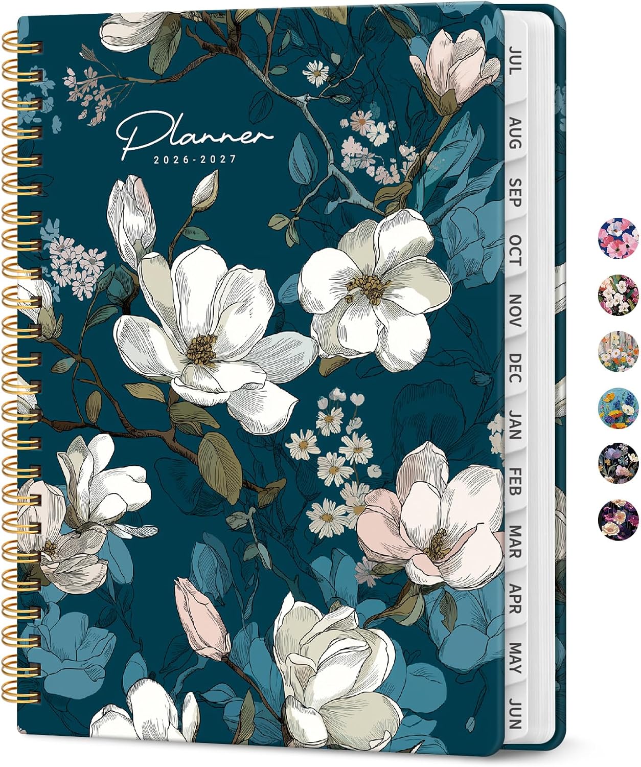 Taja Planner 2026-2027, Jul 2026-Jun 2027 Monthly & Weekly Calendar Planner