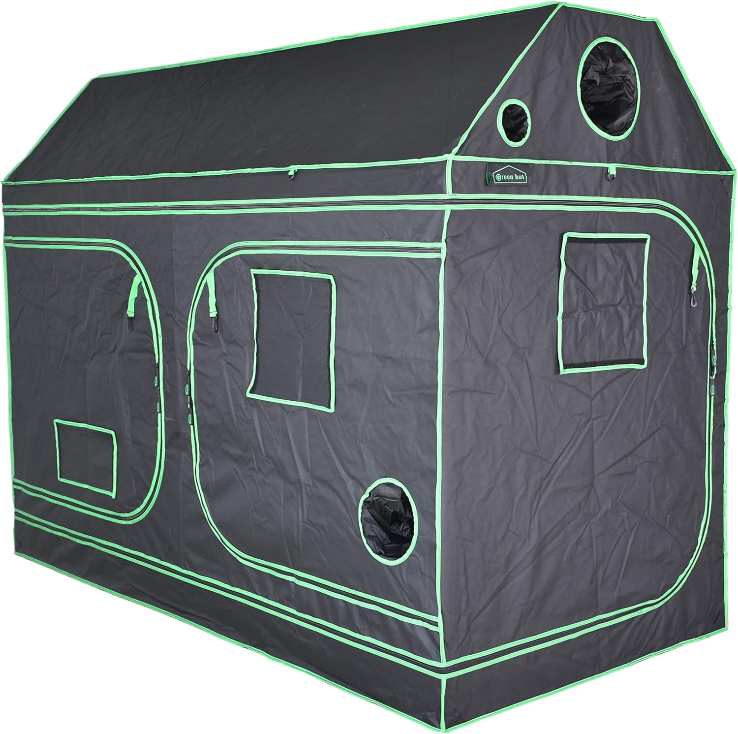 Green Hut 96"x48"x72" Roof Cube Grow Tent Plant Grow Tent, Indoor Growing Tent with