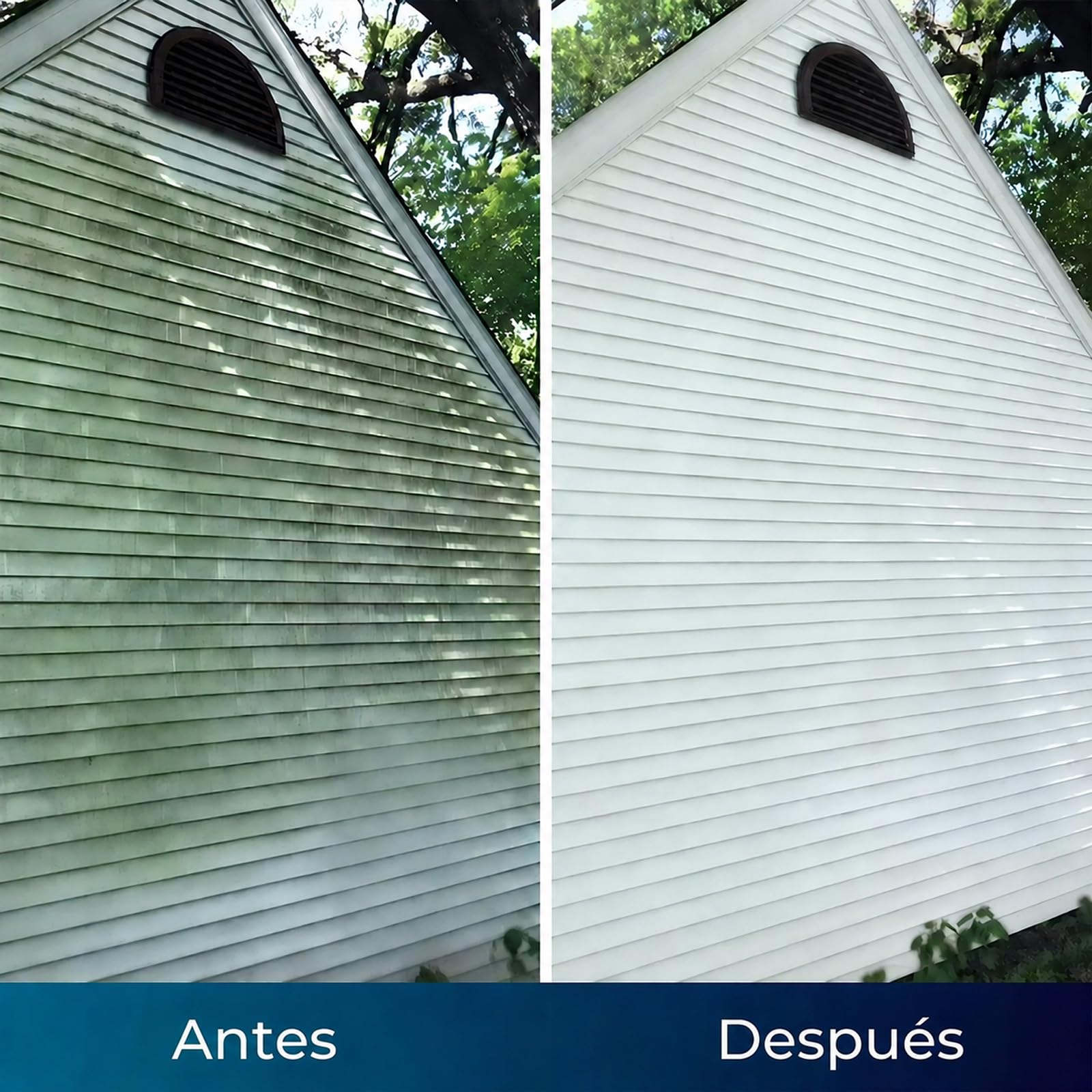 Jetterix Boquilla de Alta Presión para Manguera de Jardín, Pistola de Agua a Presión sin Electricidad, Pulverizador Ajustable para Coche, Terraza, Patio, Suelo, Valla y Limpieza Exterior (1 Pack)