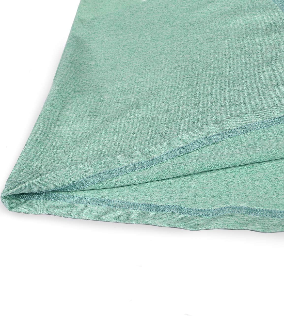 MOQIVGI Womens Crew Neck Casual Workout Tops Activewear Yoga Gym Sports Shirts - Image 5