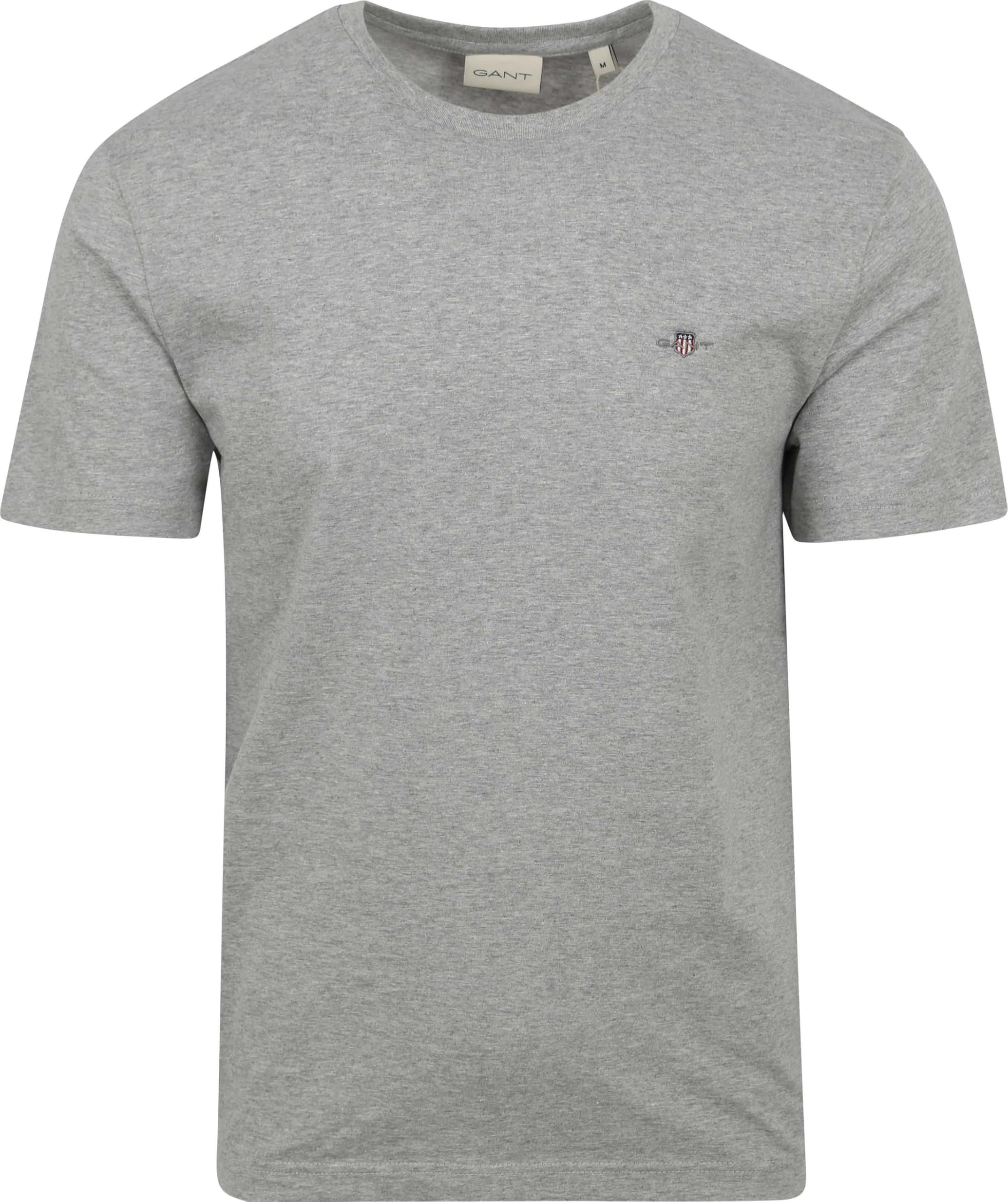 GANT Men's REG Shield SS T-Shirt, White, 5XL