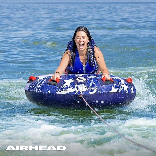 Miniatura 4 de Sportsstuff Stars & Stripes  Tubo remolcable para navegación con opciones de 1-4 jinetes