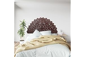 Half Moon King Wood Headboard Rustic: The Touch of Nature to Your Bedroom