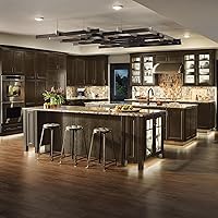 Vista 10 de Kichler Gen I Downlight LED, montaje empotrado al techo de 7.5", luz interior regulable, 2700K, (7.5" x 1.5"), blanco, 43846WHLED27