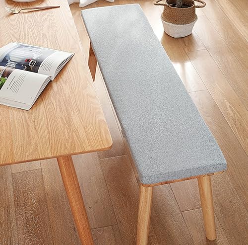 Miniatura 4 de Cojín de banco suave para muebles de interiorexterior, antideslizante para banco de jardín, cojín de asiento de columpio, cojín de espuma