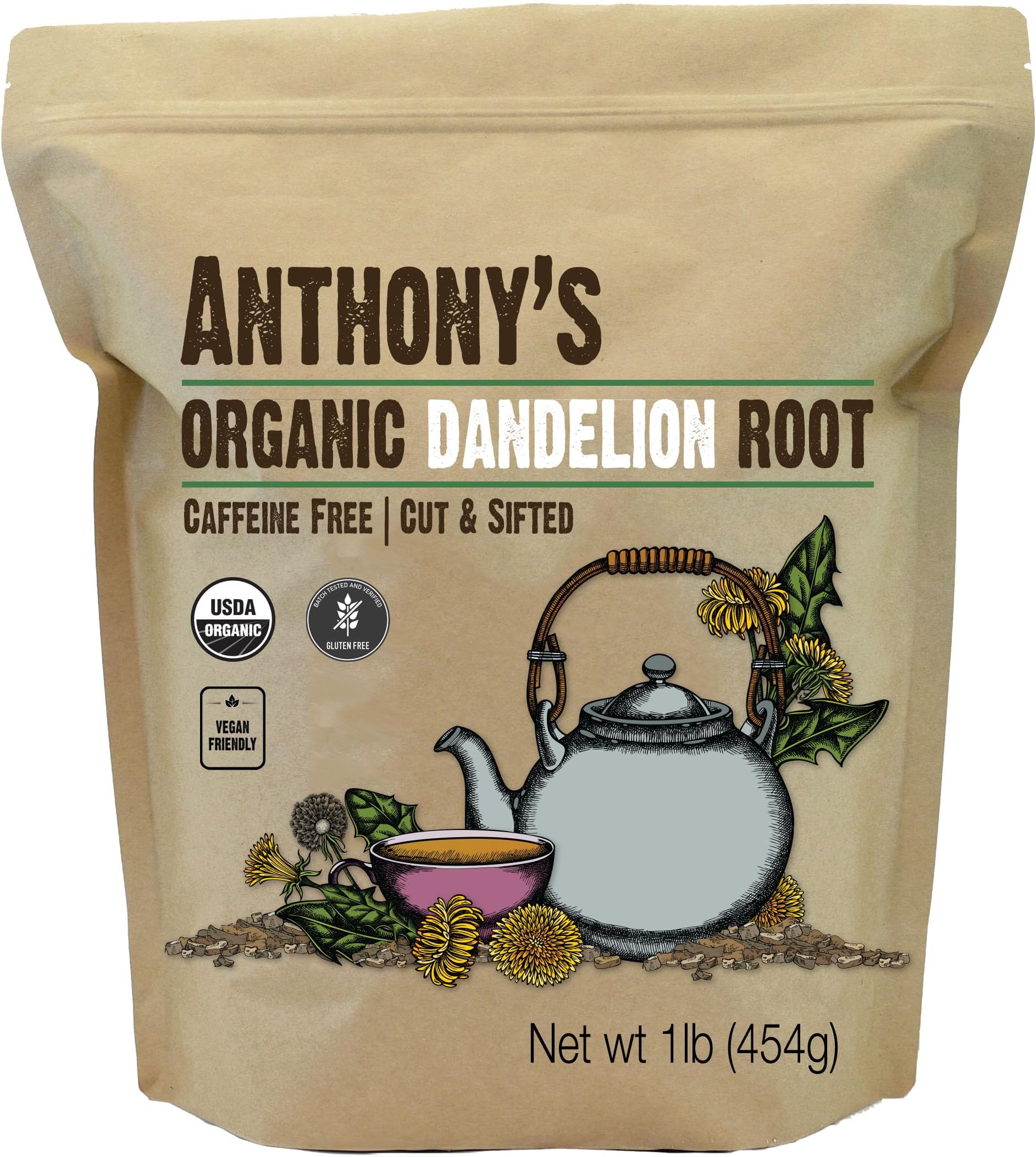 Anthony's Organic Dandelion Root