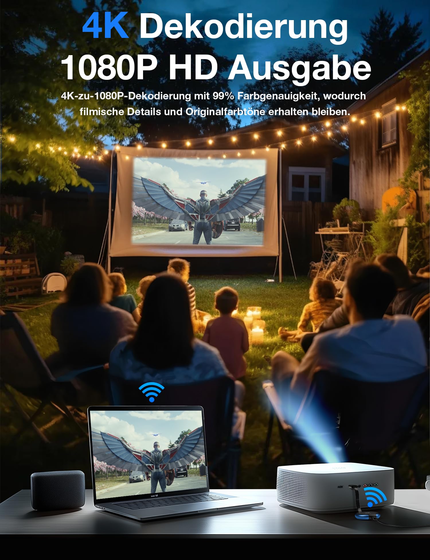 AIMIBO 4K 5G Wireless Display Adapter - Dettaglio