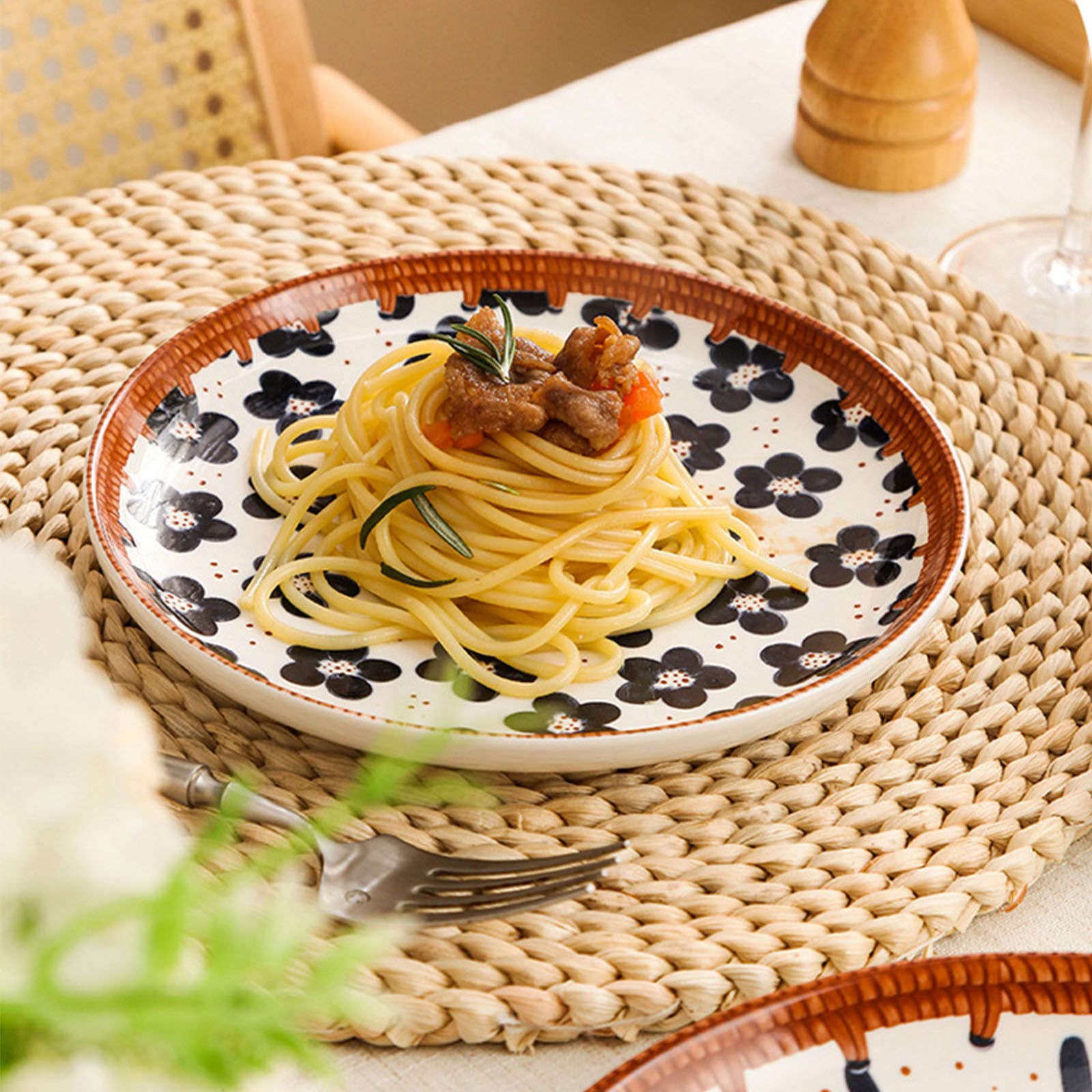 Assiettes, Assiettes à dîner divisées, assiette de contrôle du régime(10inc)